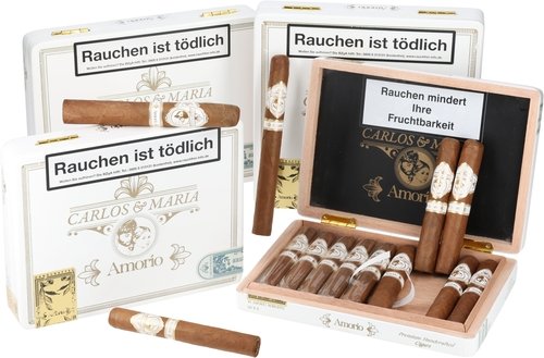 Zigarren der Serie Carlos & Maria Amorio