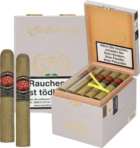 Zigarren der Serie La Flor Dominicana Double Claro