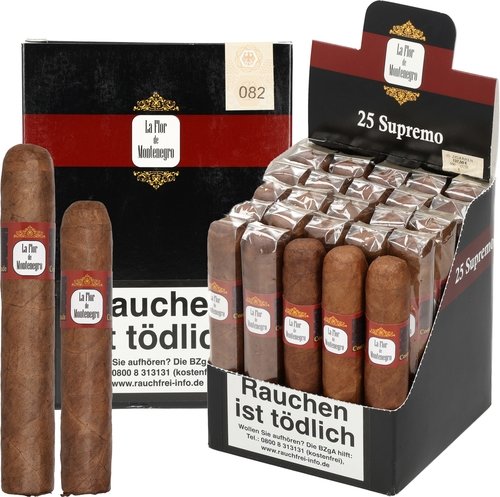 Zigarren der Serie La Flor de Montenegro Mixed-Filler