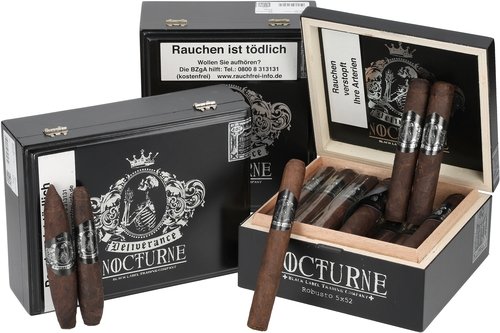 Zigarren der Serie Black Label Trading Company Nocturne