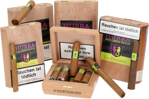 Zigarren der Serie Les Privatiers Hurra wir leben noch!