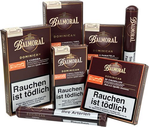 Zigarren der Serie Balmoral Dominican Selection
