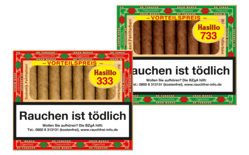 Dannemann Hasillo Zigarillos der Serie Dannemann Hasillo