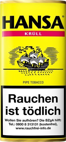 Tabak der Serie Hansa Krüll pipe tobacco