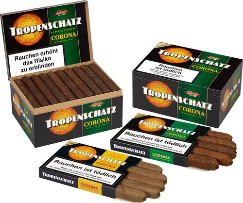 Zigarren der Serie Handelsgold Tropenschatz