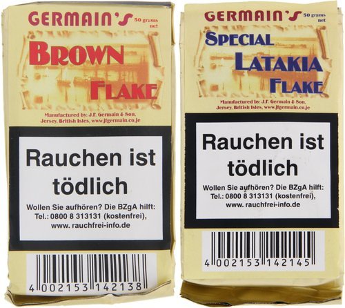 Germain's Flake Pfeifentabak Tabak der Serie Germain's Flake Pfeifentabak