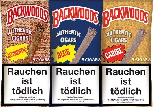 Zigarillos der Serie Backwoods Blunts