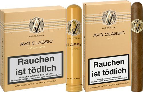 AVO Classic Zigarren der Serie AVO Classic