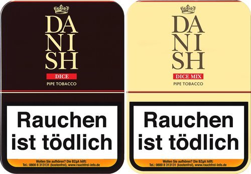 Danish Dice pipe tobacco Tabak der Serie Danish Dice pipe tobacco