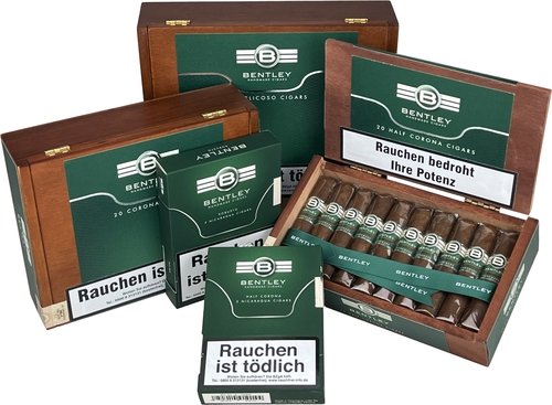 Zigarren der Serie Bentley Green