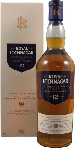 Spirituosen der Serie Royal Lochnagar 