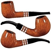 Pfeifen der Serie Vauen Admiral (Glatt)