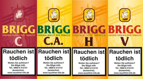 Tabak der Serie Brigg Pipe Tobacco