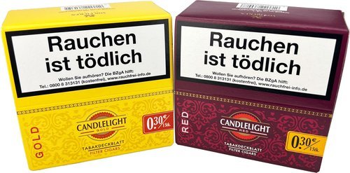 Candlelight Aromatic Zigarillos der Serie Candlelight Aromatic