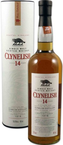 Spirituosen der Serie Clynelish Single Malt Whisky