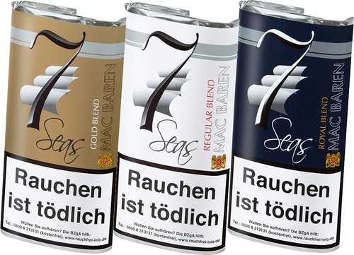 Mac Baren 7 Seas Pfeifentabak Tabak der Serie Mac Baren 7 Seas Pfeifentabak