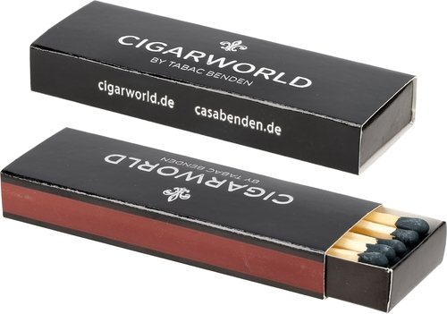 Zigarrenzubehör der Serie CIGARWORLD Zigarren Streichhölzer