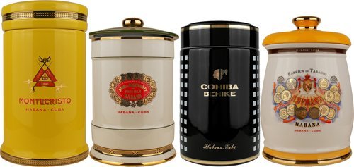 Habanos Jars (Porzellantöpfe) Zigarrenzubehör der Serie Habanos Jars (Porzellantöpfe)