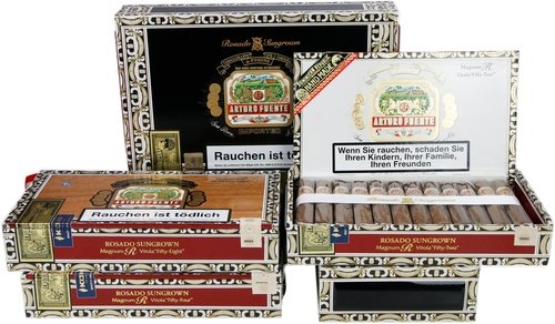 Zigarren der Serie Arturo Fuente Rosado Sungrown