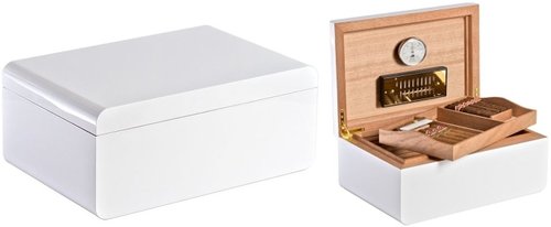 Zigarrenzubehör der Serie Adorini Carrara Humidore