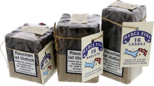 Zigarren der Serie Marca Fina Panama Maduro