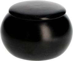 Classic Tabaktopf Ceramic black marbled big (6610141)