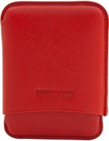 Martin Wess Cigarillo leather etui collection 8er Dante Red