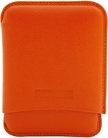 Martin Wess Cigarillo leather etui collection 8er Dante Orange
