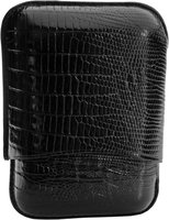 Zigarrenzubehör Etui  Martin Wess 3er Eidechse schwarz (lizard) (589) (10314)
