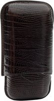 Zigarrenzubehör Etui  Martin Wess 2er Eidechse braun (lizard) (588) (10309)