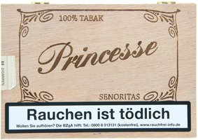 Kleinlagel Princesse Senoritas Sumatra 100% Tabak