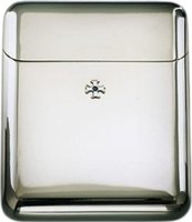 Zigarrenzubehör Etui  Sillems 17er Filterlose Silverplated (3894)