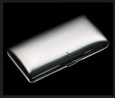 Zigarrenzubehör Etui  Sillems 8er Silverplated (3105)