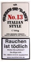 Tabak Pfeifentabak  Dan Tobacco No. 13 Italian Style 50g Pouch