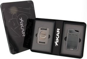 Xikar Gift Set Ultra Combo silber (907SL)