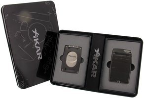 Xikar Gift Set Ultra Combo gunmetal (907GM)
