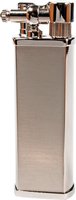 Pfeifenzubehör Pfeifenfeuerzeug  Pearl chrom satiniert (PE31926-61) (10241)