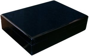 Zigarrenzubehör Humidor  Guy Janot Lack schwarz für 25 Zigarren (619)
