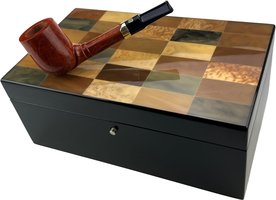 Pfeifen Serienpfeifen  Mastro de Paja Casket gold pipe