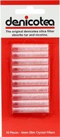 Zigarrenzubehör Zigarrenspitzen  Denicotea Slimline Spitzenfilter 6mm 10er Packung  (10135)