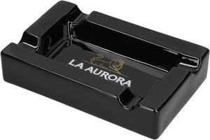 La Aurora Cigar Ashtray schwarz (8076)