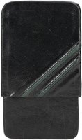 Zigarrenzubehör Etui  Classic 3er Leder schwarz (444287)