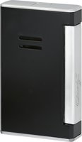 Davidoff Jetflame Feuerzeug schwarz-matt Palladium (50687)