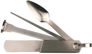 Pfeifenzubehör Pfeifenstopfer  Classic Chrom satiniert  4teilig (490051)
