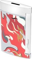 Zigarrenzubehör Feuerzeug  S.T. Dupont Camo Red/Chrome (027751)