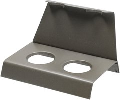Pfeifenzubehör Pfeifenständer  Classic Metall grau 2er (644621)