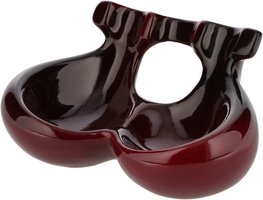 Pfeifenzubehör Pfeifenständer  Classic Keramik 2er rot glänzend (6610112)