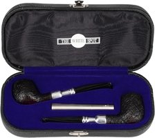 Pfeifen Pfeifen Sets  Dunhill Pipes Shell Briar 3401 / Shell Briar 3103 mit Stopfer