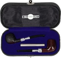 Pfeifen Pfeifen Sets  Dunhill Pipes Shell Briar 3401 / Bruyere 3103 mit Stopfer