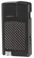 Zigarrenzubehör Feuerzeug  Xikar Schwarz Carbon (523BKCF)